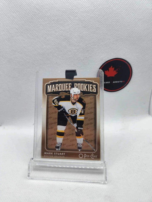 2006-07 O Pee Chee Marquee Rookies 503 Mark Stuart Boston Bruins