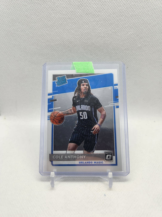 Cole Anthony Rated Rookie 2020-21 Donruss Optic Basketball RC #165 Magic🔥📈