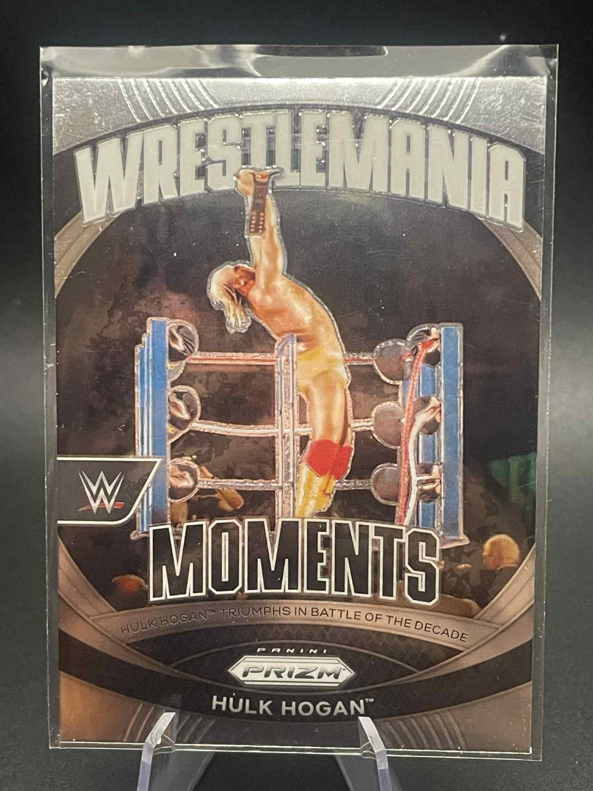2024 Panini Prizm WWE - Wrestlemania Moments Hulk Hogan #19