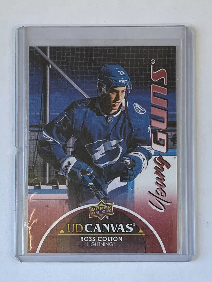 2021-22 Upper Deck Young Guns Canvas Ross Colton #C104 Avalanche 7 Available!