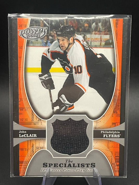 2005-06 Upper Deck Power Play John LeClair The Specialists Jersey