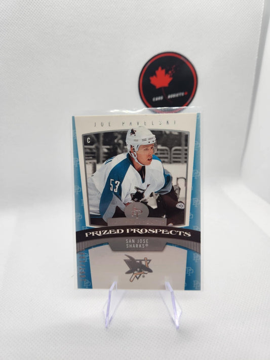 2007 Hot Prospects Joe Pavelski Prized Prospects Rookie /1999