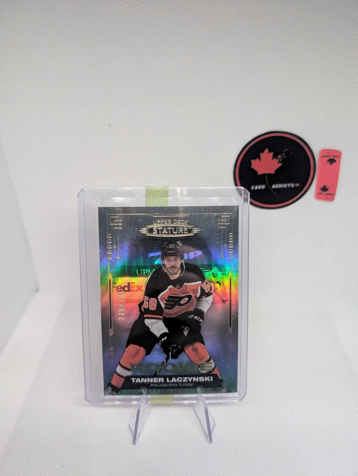 2021-22 Upper Deck Stature Rookie 160 Tanner Laczynski /399