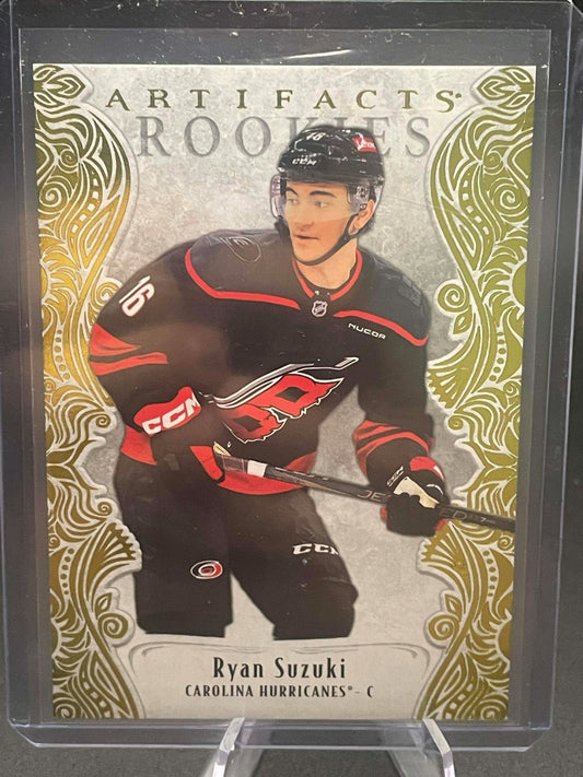 2025-26 Upper Deck Artifacts Ryan Suzuki YELLOW ROOKIE CARD #184 /50