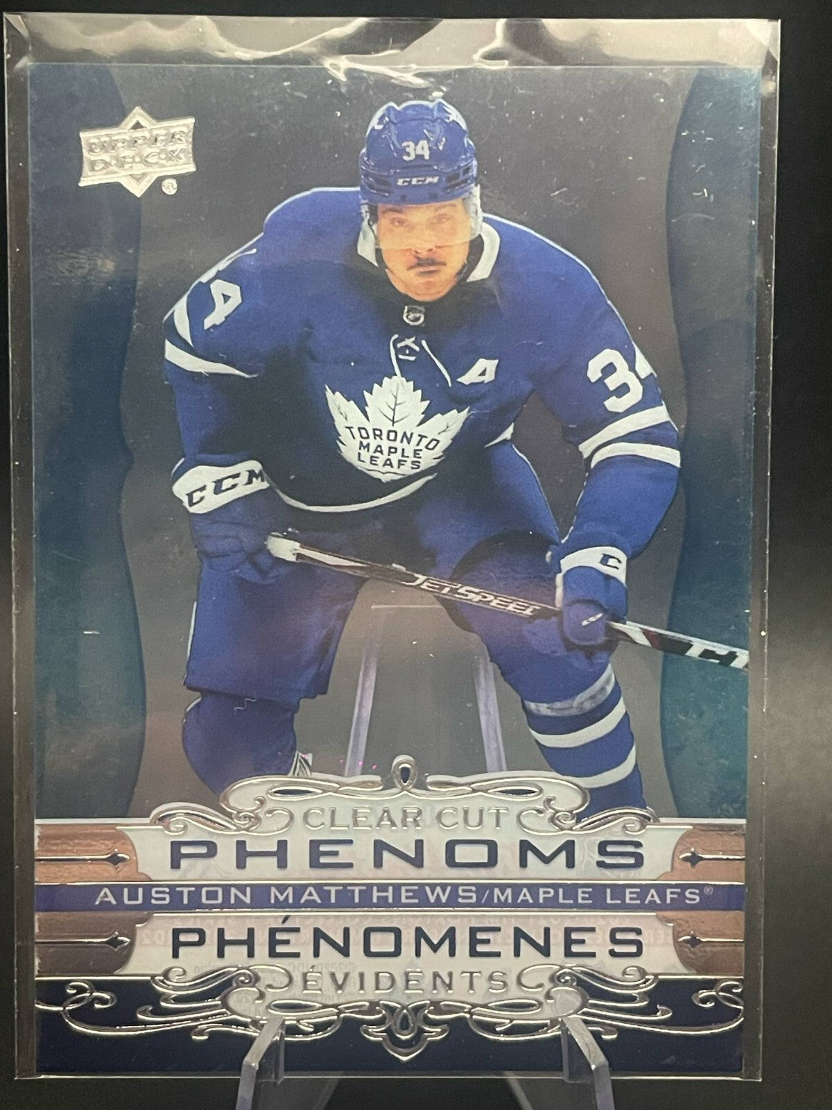 Auston Matthews Tim Hortons Clear Cut Phenoms 20/21 Maple Leafs CC-7 2 Available