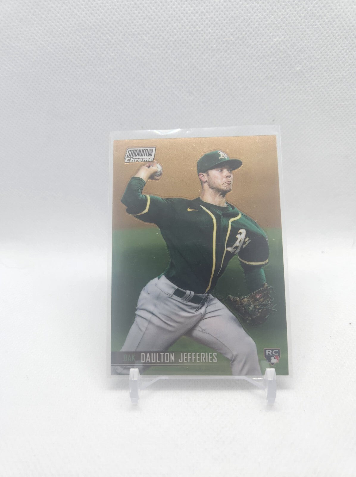 2021 Topps Stadium Club Daulton Jefferies - Athletics 113 RC