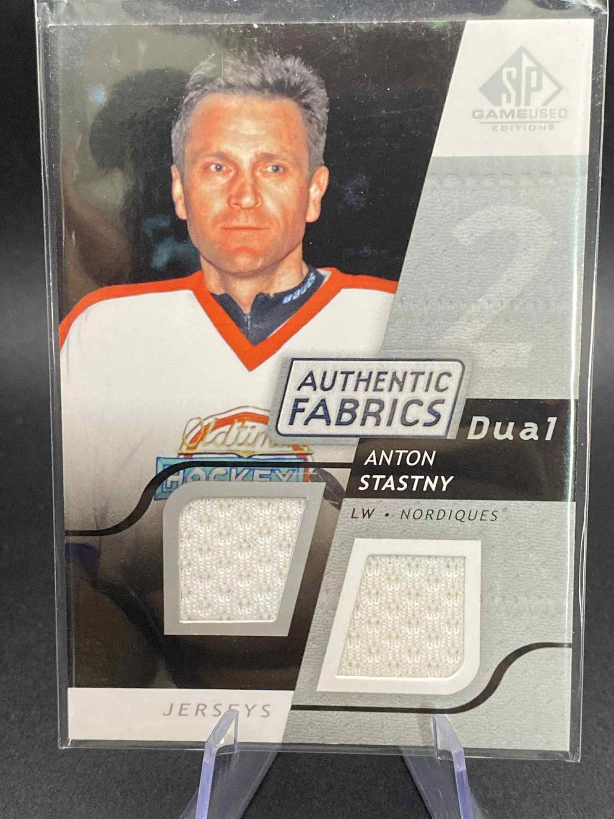 2008-09 SP Game Used Edition Authentic Fabrics Dual Anton Stastny #AF-AS