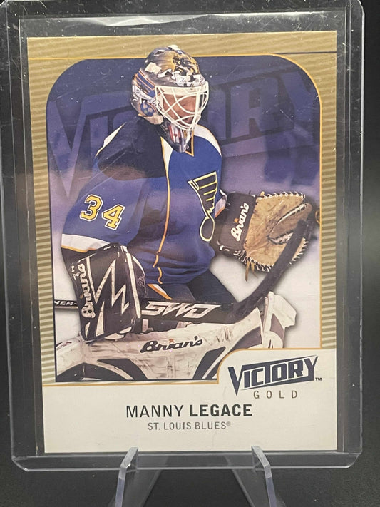 2009-10 Upper Deck Victory Gold Manny Legace St. Louis Blues #169 REF I