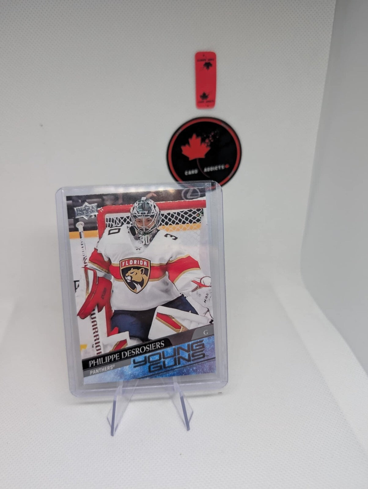 2020-21 Upper Deck Series 2 Young Guns Philippe Desrosiers Rookie #465 Florida