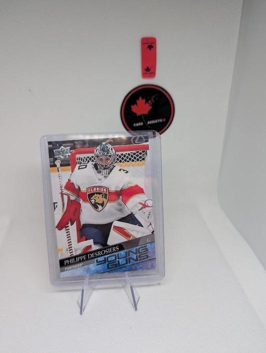 2020-21 Upper Deck Series 2 Young Guns Philippe Desrosiers Rookie #465 Florida
