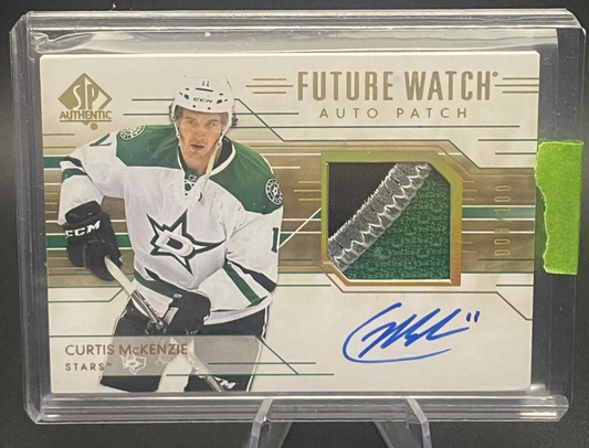2014-15 SP Authentic #272 Curtis McKenzie Limited Patch AUTO #/100