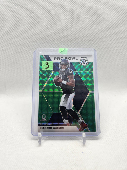 2020 Panini Mosaic Mosaic Reactive Green #259 Deshaun Watson (Pro Bowl) Texans