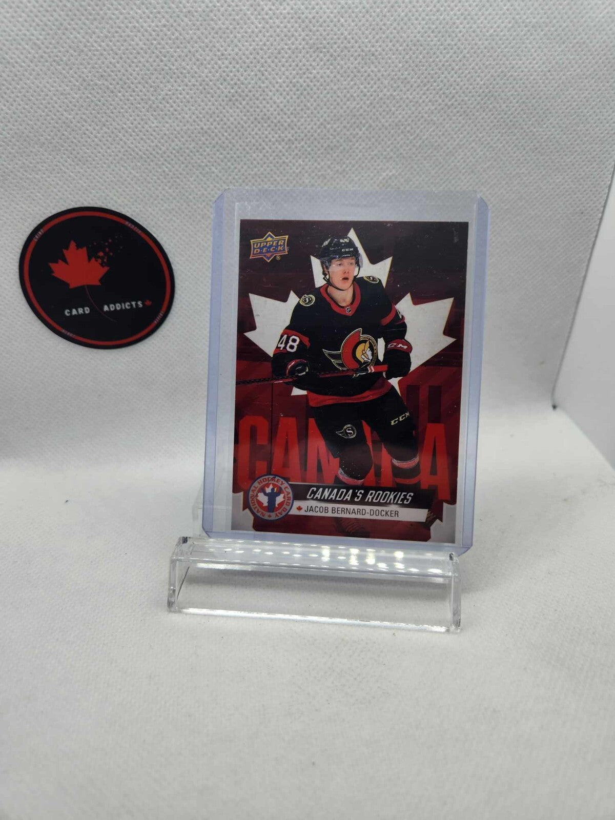 2022 Upper Deck Canada's Rookies # CAN-2 Jacob Bernard Docker