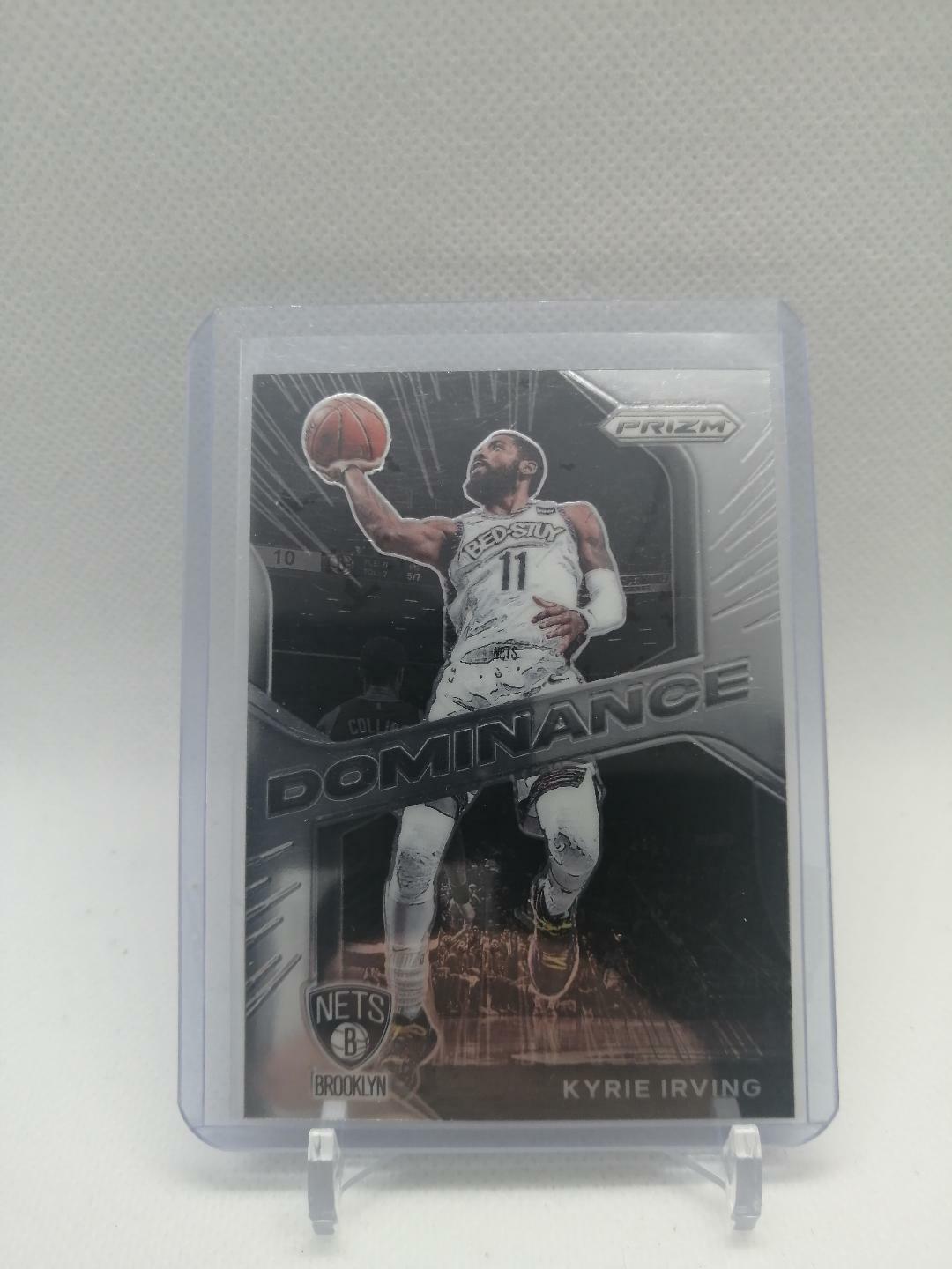 2020-21 Panini Prizm Basketball Kyrie Irving Dominance Insert #16 Nets PFB