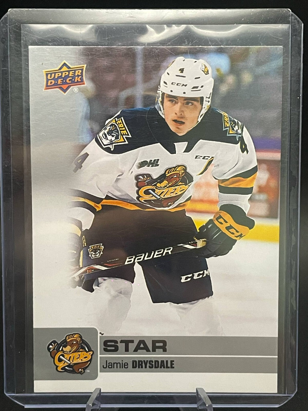 2019-20 Upper Deck CHL Star SP Auto Jamie Drysdale #324