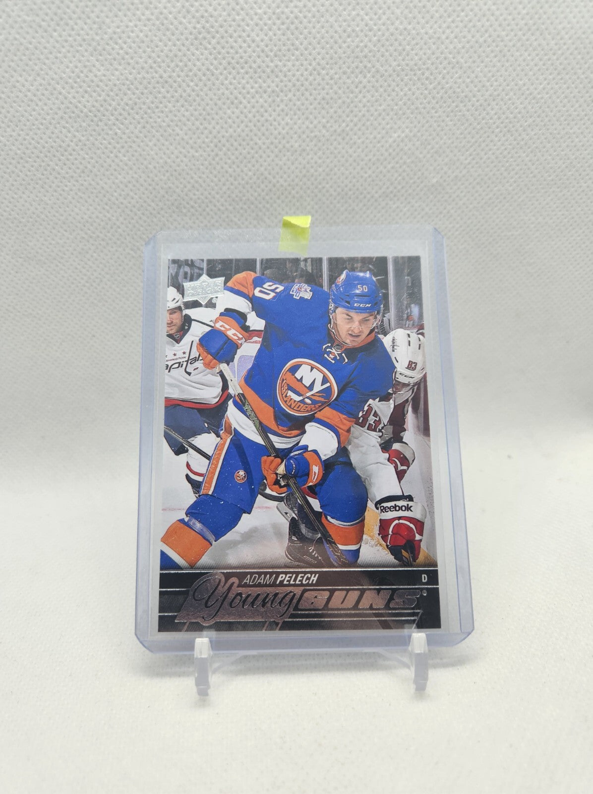 15/16 UD SERIES 2 ADAM PELECH YOUNG GUNS RC SP ROOKIE #465