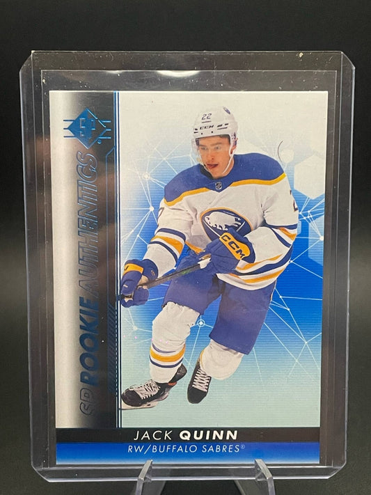 Jack Quinn - Blue SP Rookie Authentics #114 - 2022-23 SP Hockey