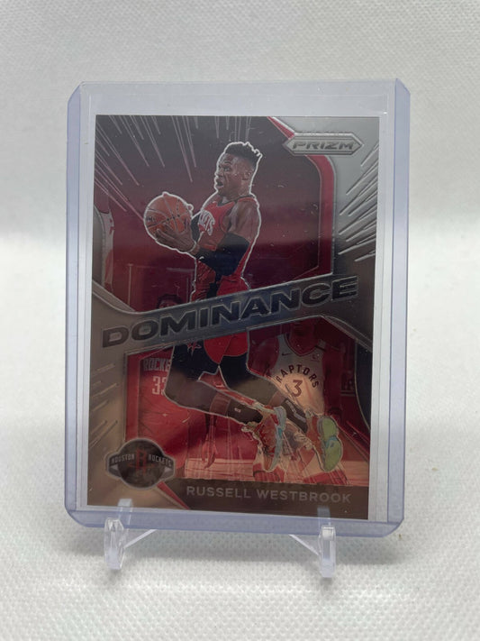 2020-21 Panini Prizm Basketball RUSSELL WESTBROOK Los Angeles Lakers DOMINANCE