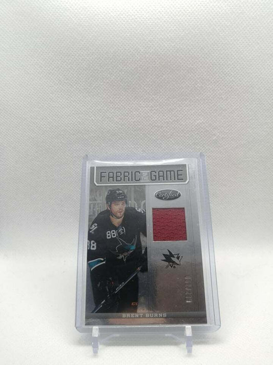 2012-13 Certified Fabric of the Game /299 Brent Burns #FOG-BUR