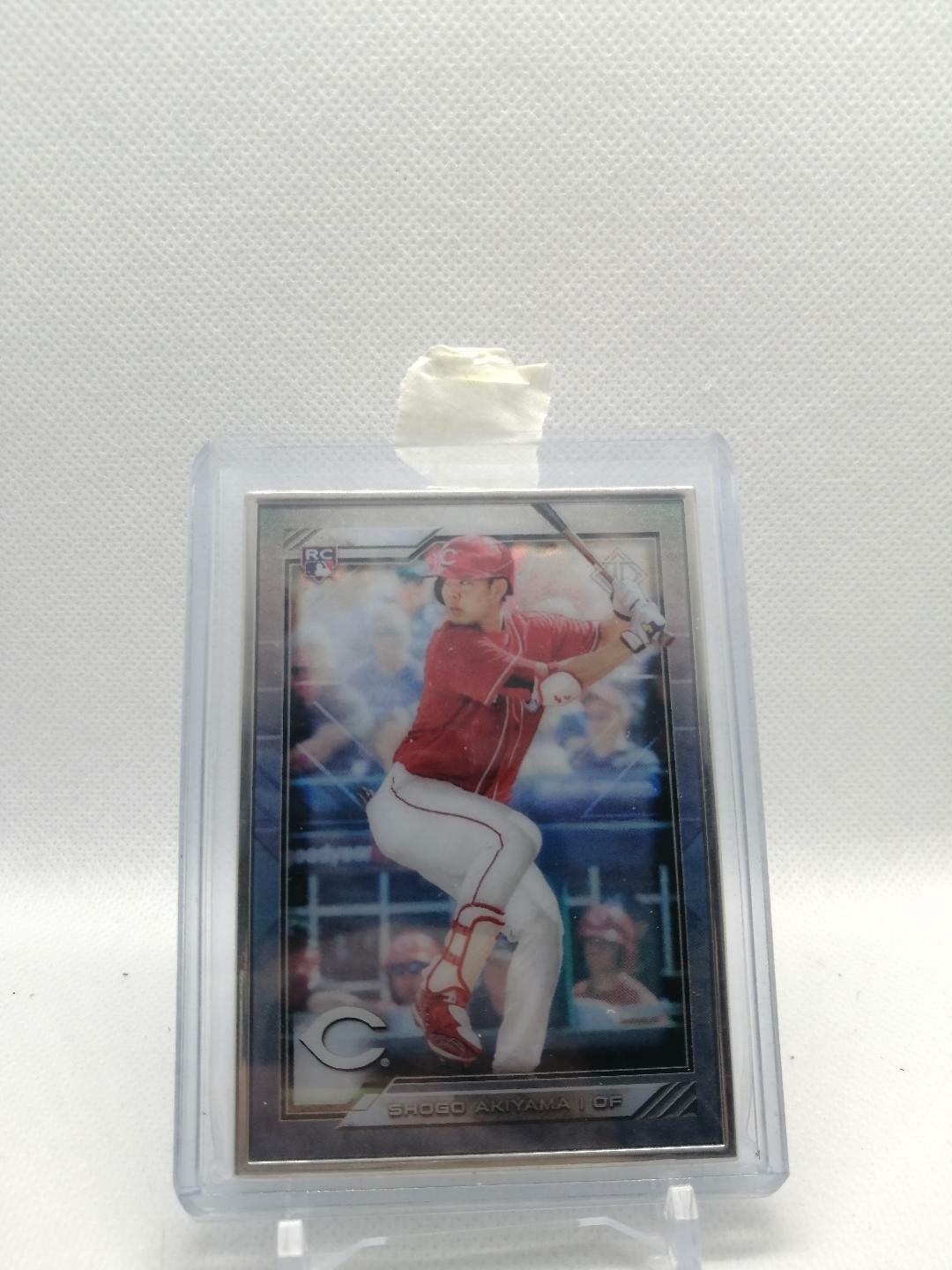 2020 Topps Bowman Transcendent Baseball Shogo Akiyama /100 ROOKIE Metal Card