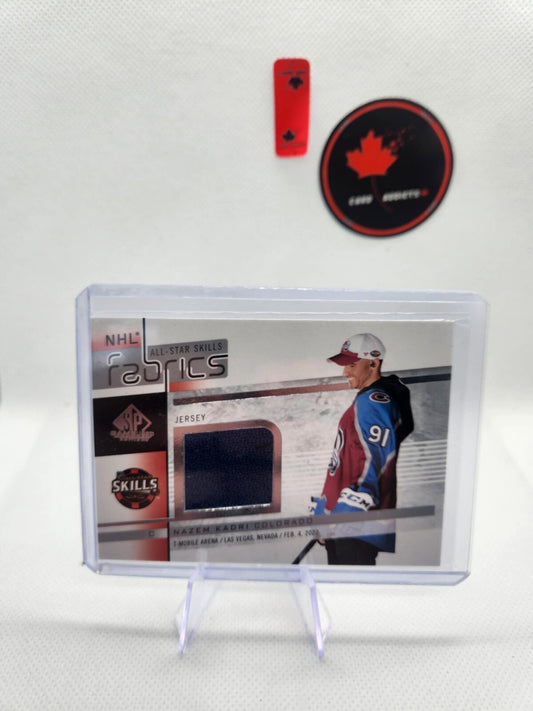 Nazem Kadri 2022-23 Upper Deck SP Game Used All-Star Skills Fabrics AS-28