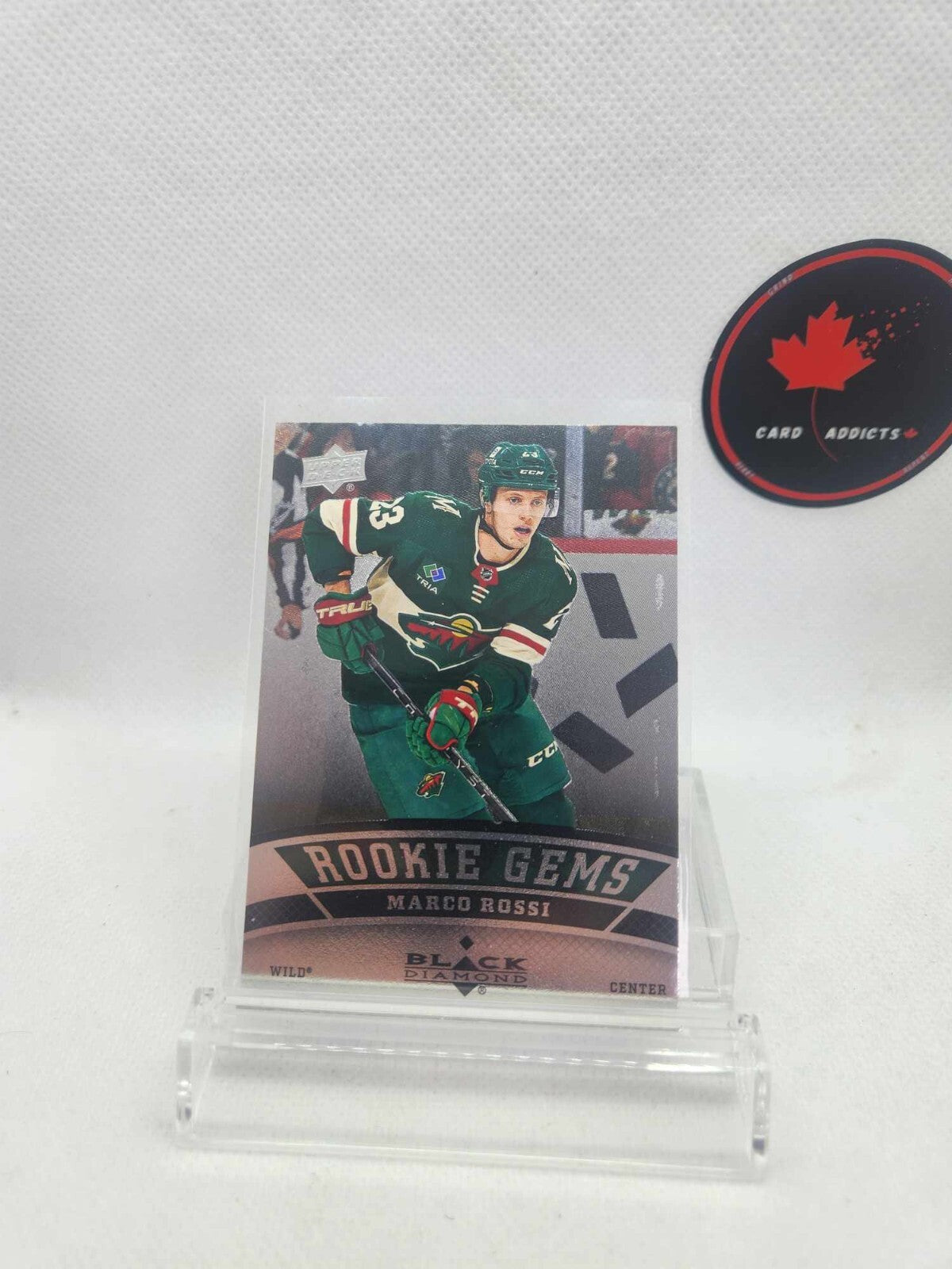 Marco Rossi Rookie Gems One Diamond 2023-24 UD Extended