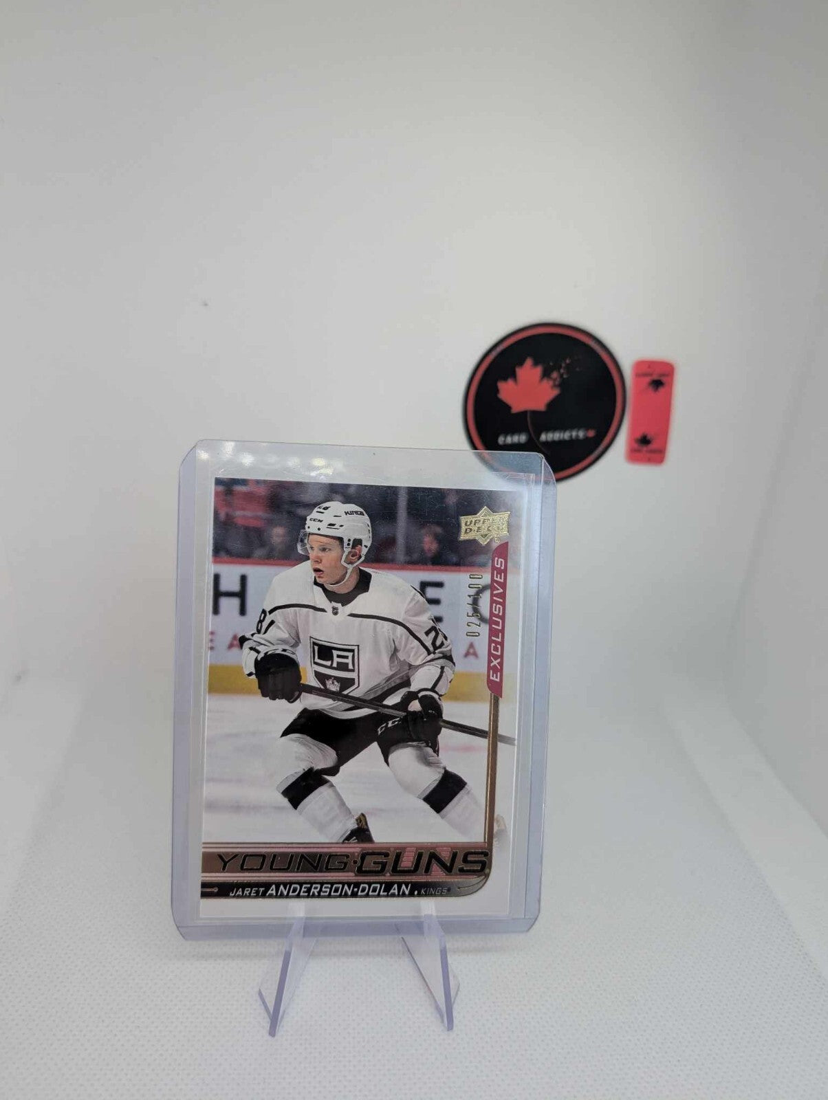 2018-19 Upper Deck Young Guns Exclusives /100 #454 Jaret Anderson-Dolan