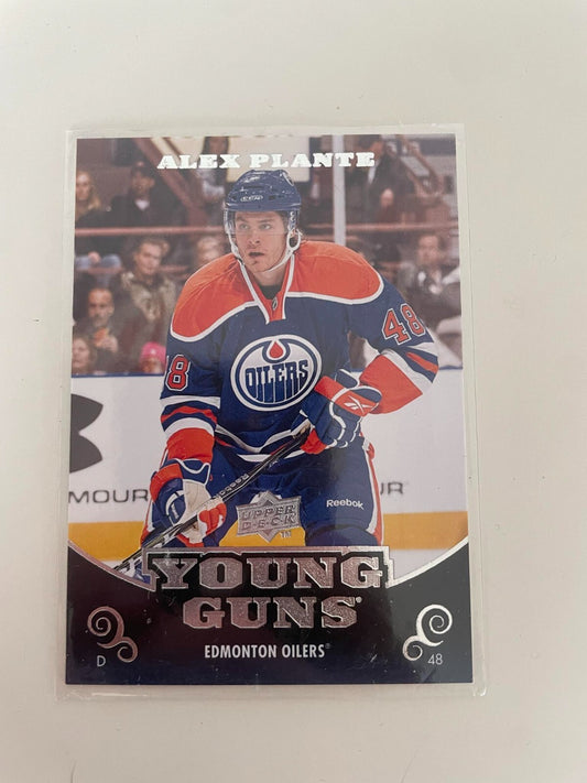 Alex Plante Young Guns Rookie 2010-11 Upper Deck Card #221 REF IJ