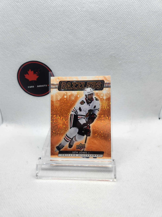 2023-24 Upper Deck Series 1 Orange Dazzlers Seth Jones #DZ-39