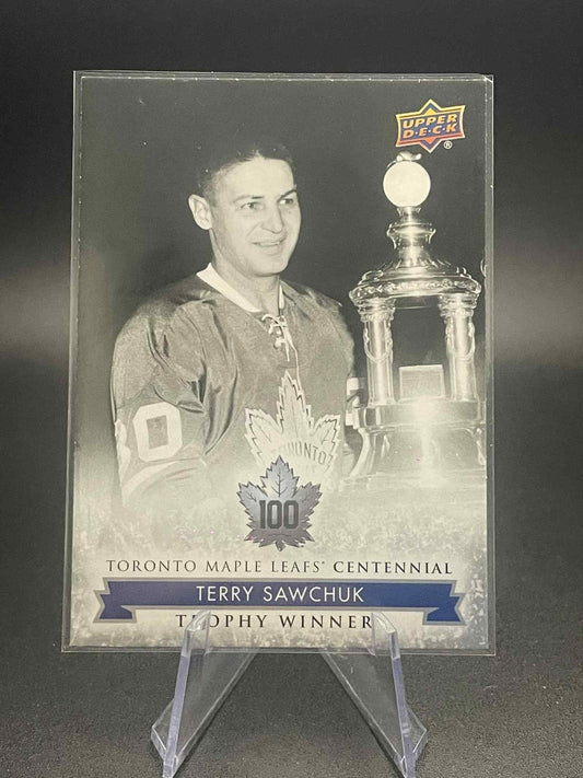 Terry Sawchuk 2017-18 Upper Deck Toronto Maple Leafs Centennial SP #118