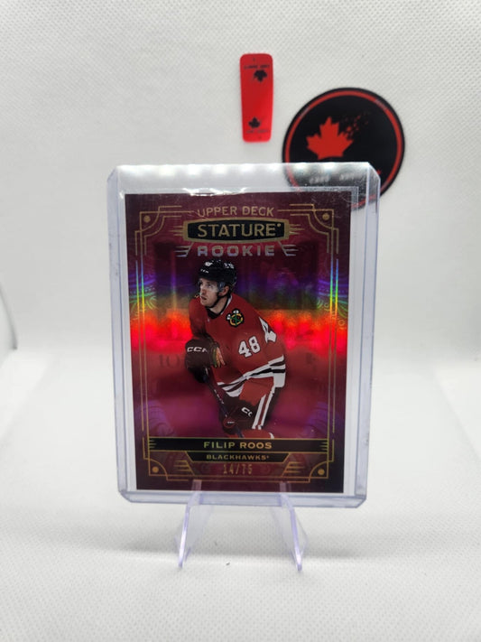2022-23 Upper Deck Stature Red #180 Filip Roos /75