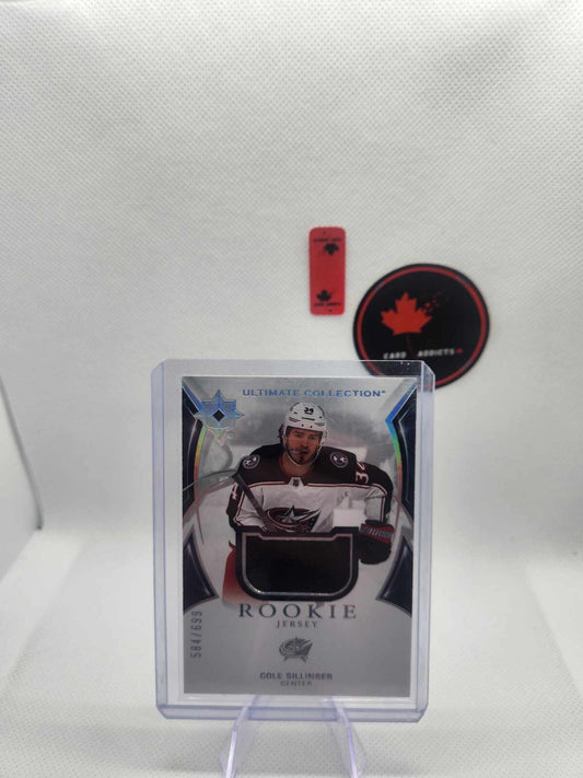 Cole Sillinger 2021-22 Upper Deck Ultimate Collection RC Jersey /699 #170