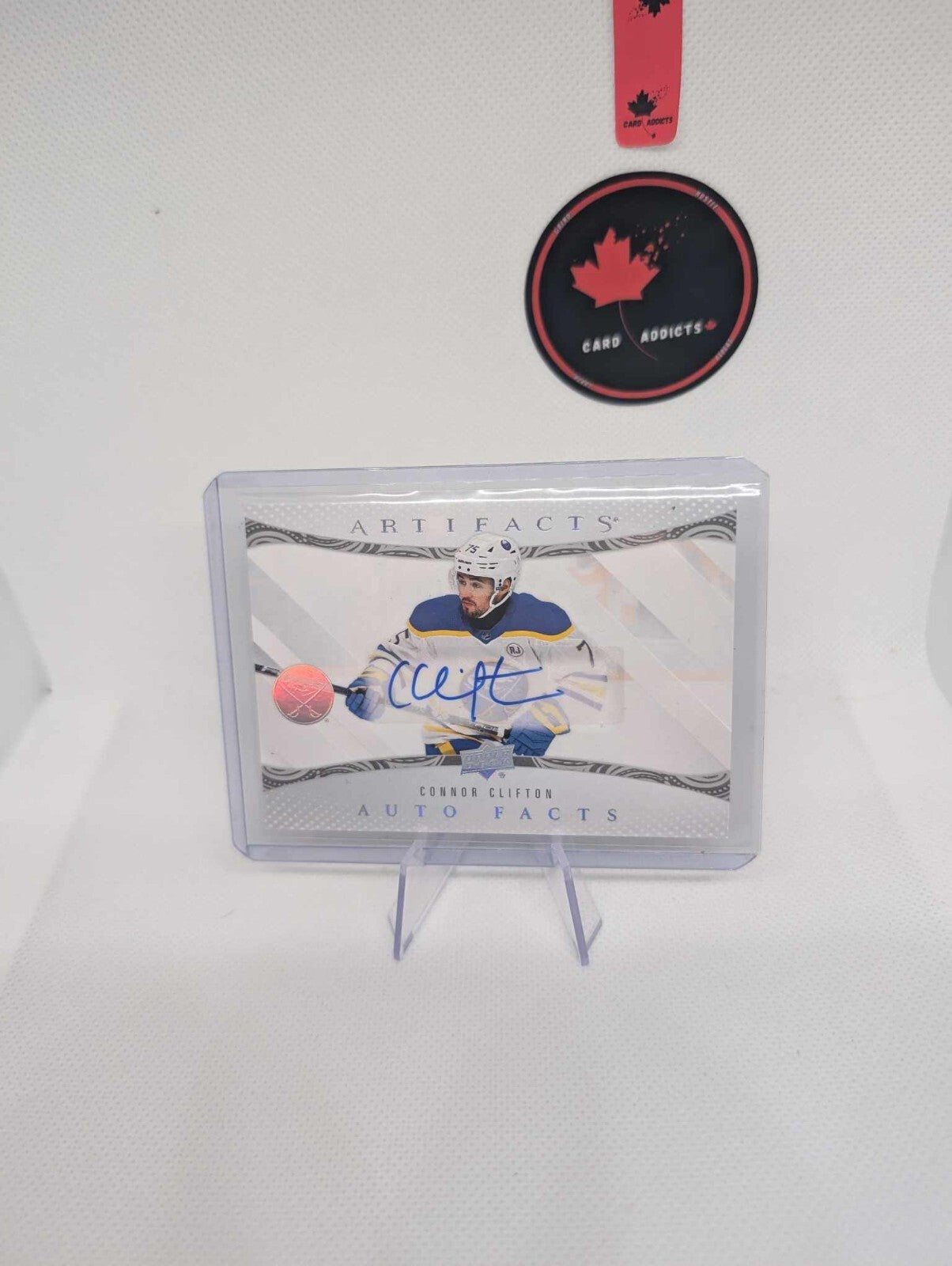 24-25 Artifacts Hockey Auto Facts CONNOR CLIFTON Buffalo Sabres AF-CC