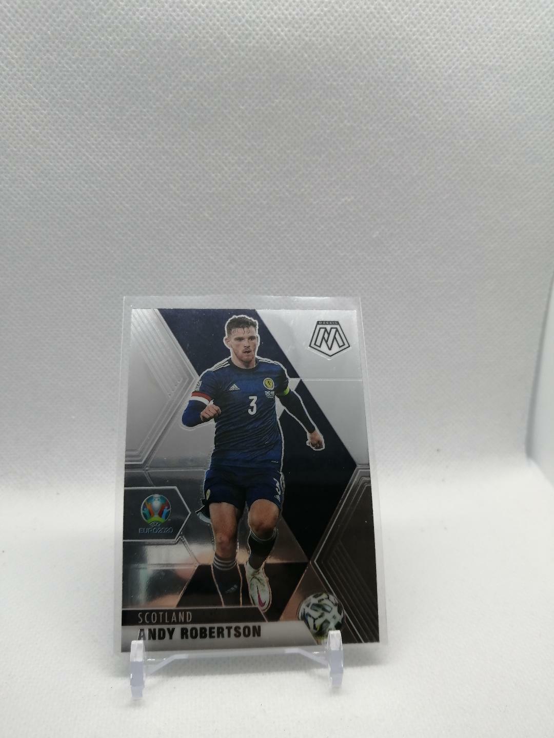 Andy Robertson 2021 Mosaic UEFA Euro 2020 Soccer Rookie Card #82