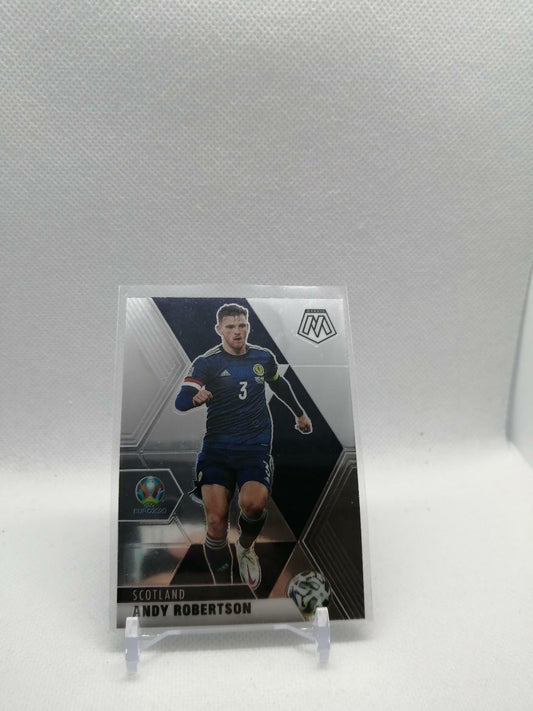 Andy Robertson 2021 Mosaic UEFA Euro 2020 Soccer Rookie Card #82