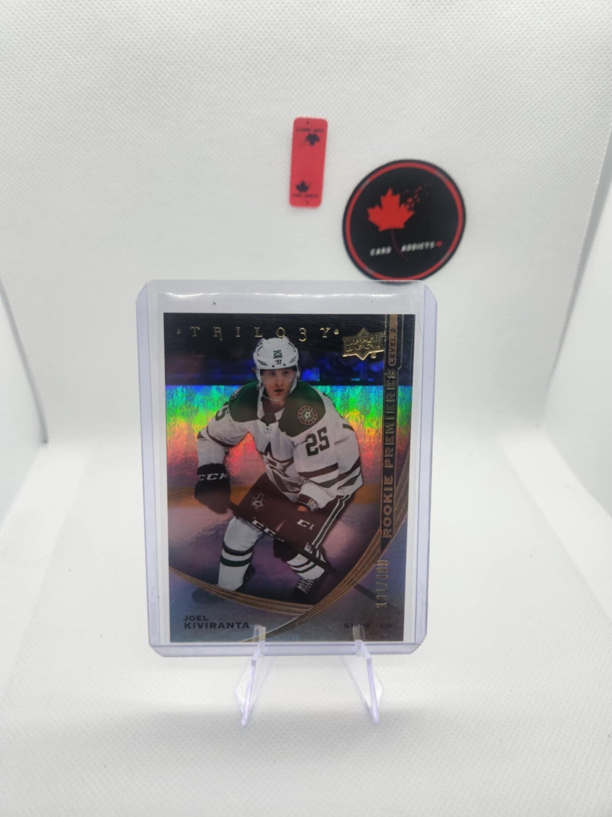 Joel Kiviranta Trilogy Hockey 2020-21 Rookie Premieres /499