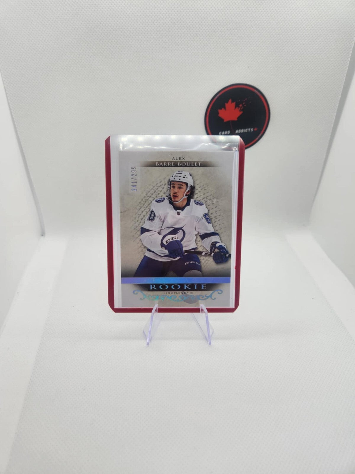 2021-22 Upper Deck Artifacts Alex Barre-Boulet Silver Spectrum Rookie /299 #171
