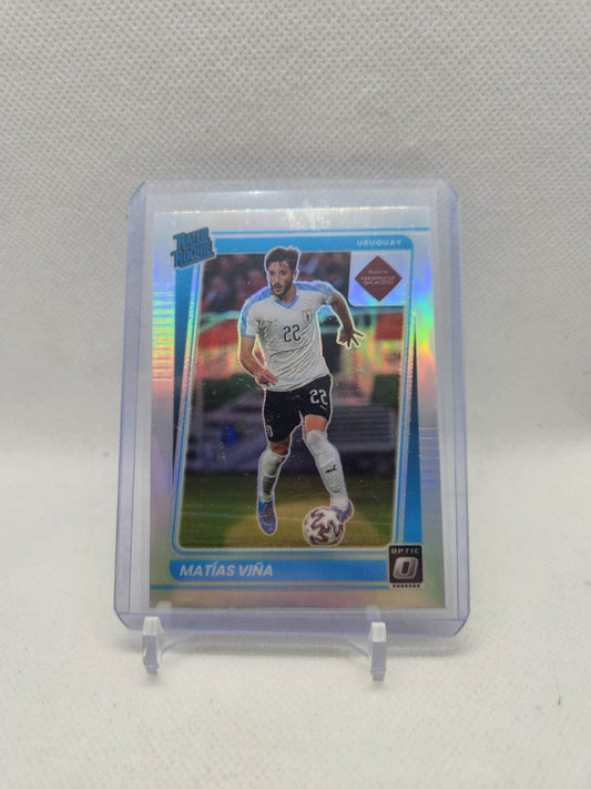 Matias Vina Rated Rookie 2021 Optic Silver Holo Prizm #196