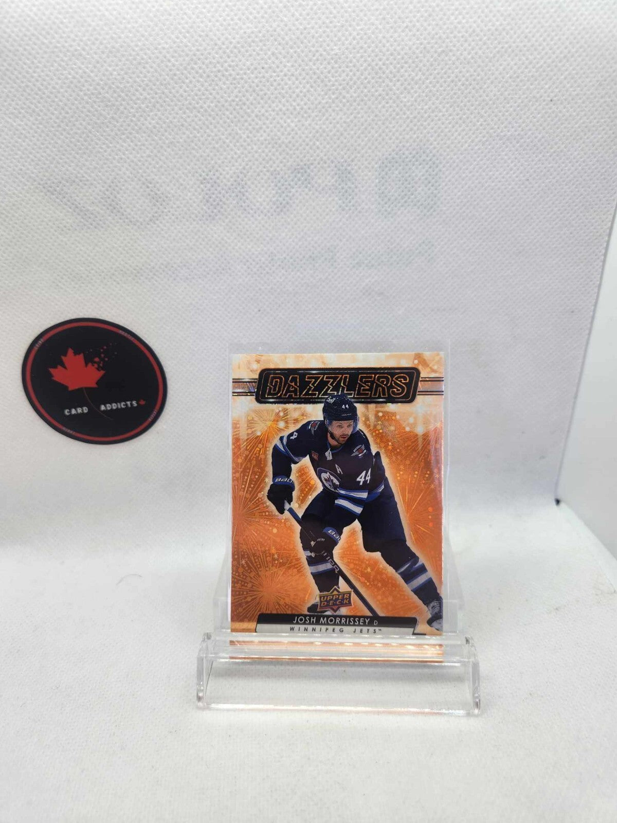 2023 Upper Deck #DZ-49 Josh Morrissey Dazzlers Orange