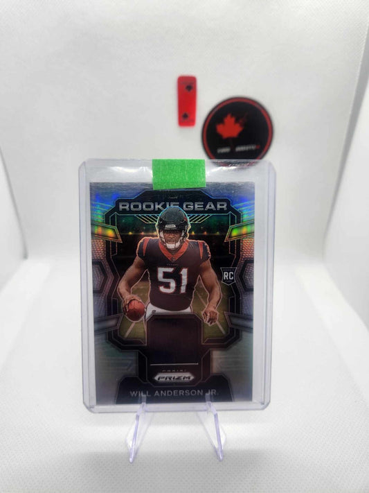 2023 Panini Prizm Will Anderson Jr Rookie Gear Silver Prizm Jersey RC