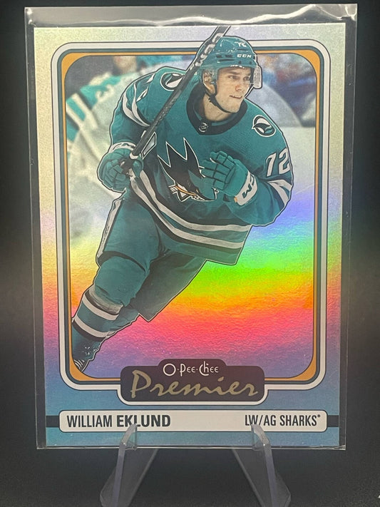 2024-25 O-Pee-Chee Premier #P-13 William Eklund Rainbow