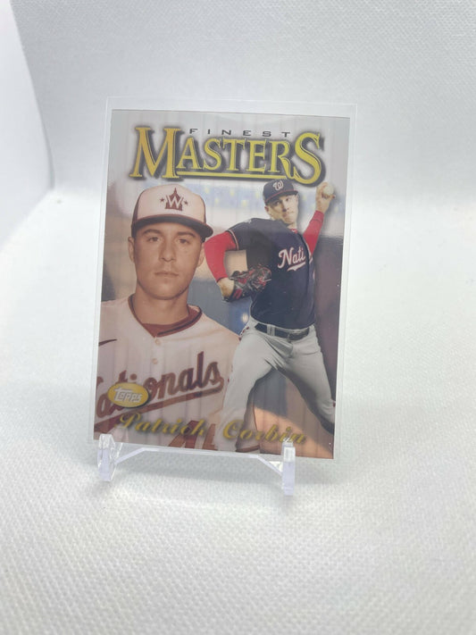 2021 TOPPS FINEST Patrick Corbin Finest Masters 97FM-PC Washington Nationals