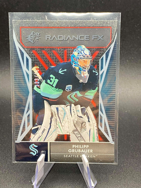 2021-22 SPx Philipp Grubauer Radiance FX # RFX-31