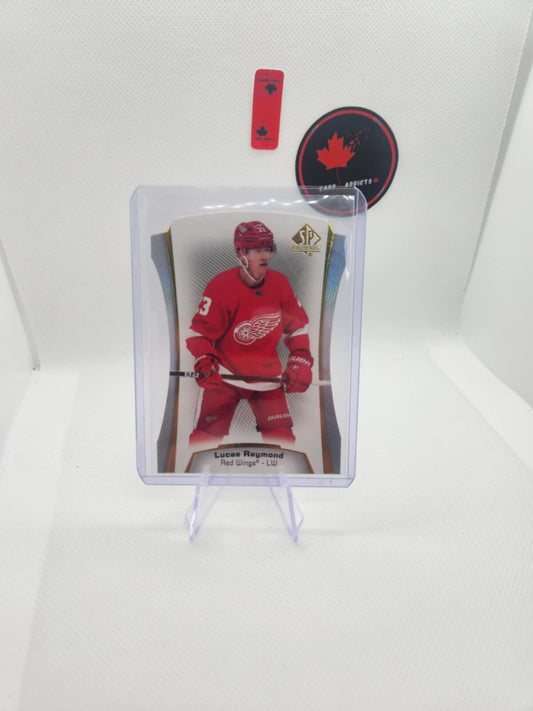 Lucas Raymond - 2021-22 SP Authentic - SP Die-Cut Rookie #DC-2