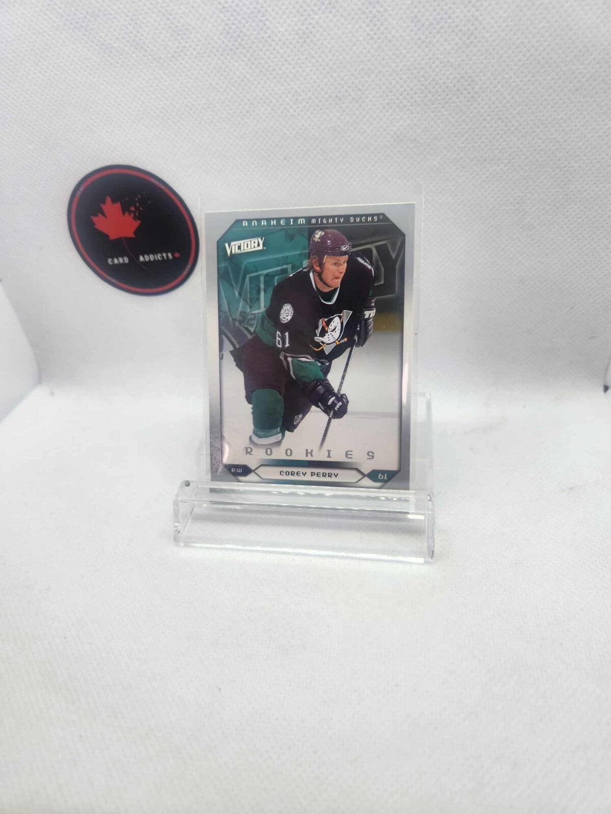 Corey Perry 2005-06 Upper Deck Series 2 Victory Rookies #281 Ducks NHL