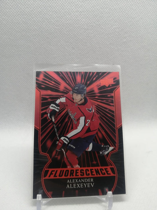 2020-21 UD Series 2 Fluorescence-Alexander Alexeyev #F-25 CAPITALS