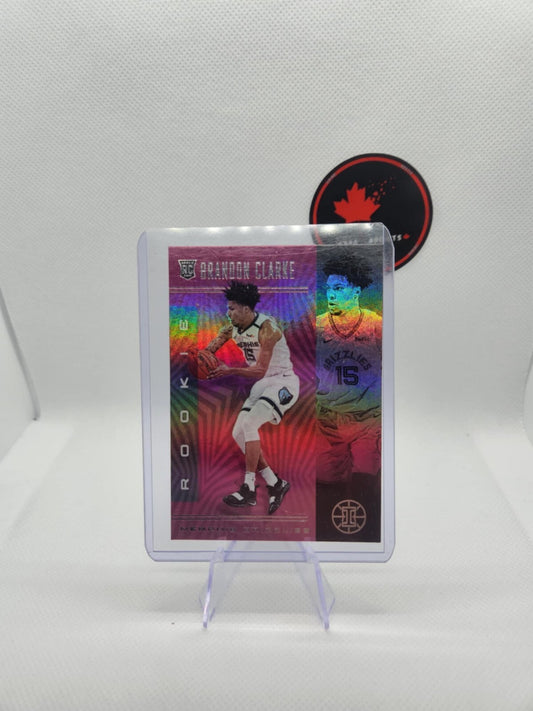 Brandon Clarke Rookie Pink SSP 2019-20 Panini Illusions NBA #197 Grizzlies Rare