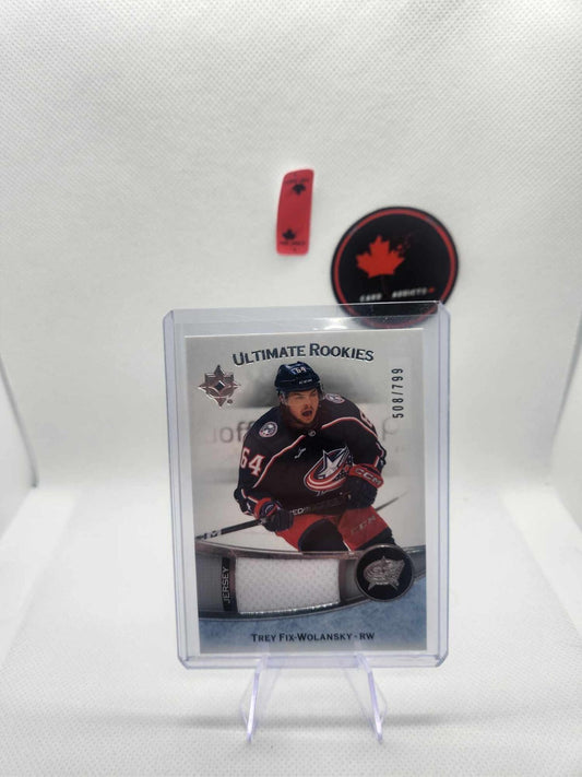 Trey Fix-Wolansky 2022-23 Upper Deck Ultimate Collection Rookies - Patch /799