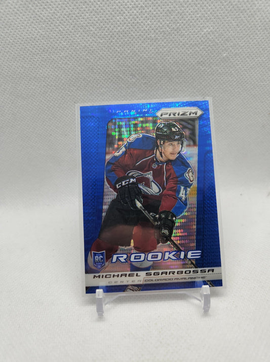 2013-14 Panini Prizm Blue Parallel Michael Sgarbossa #225