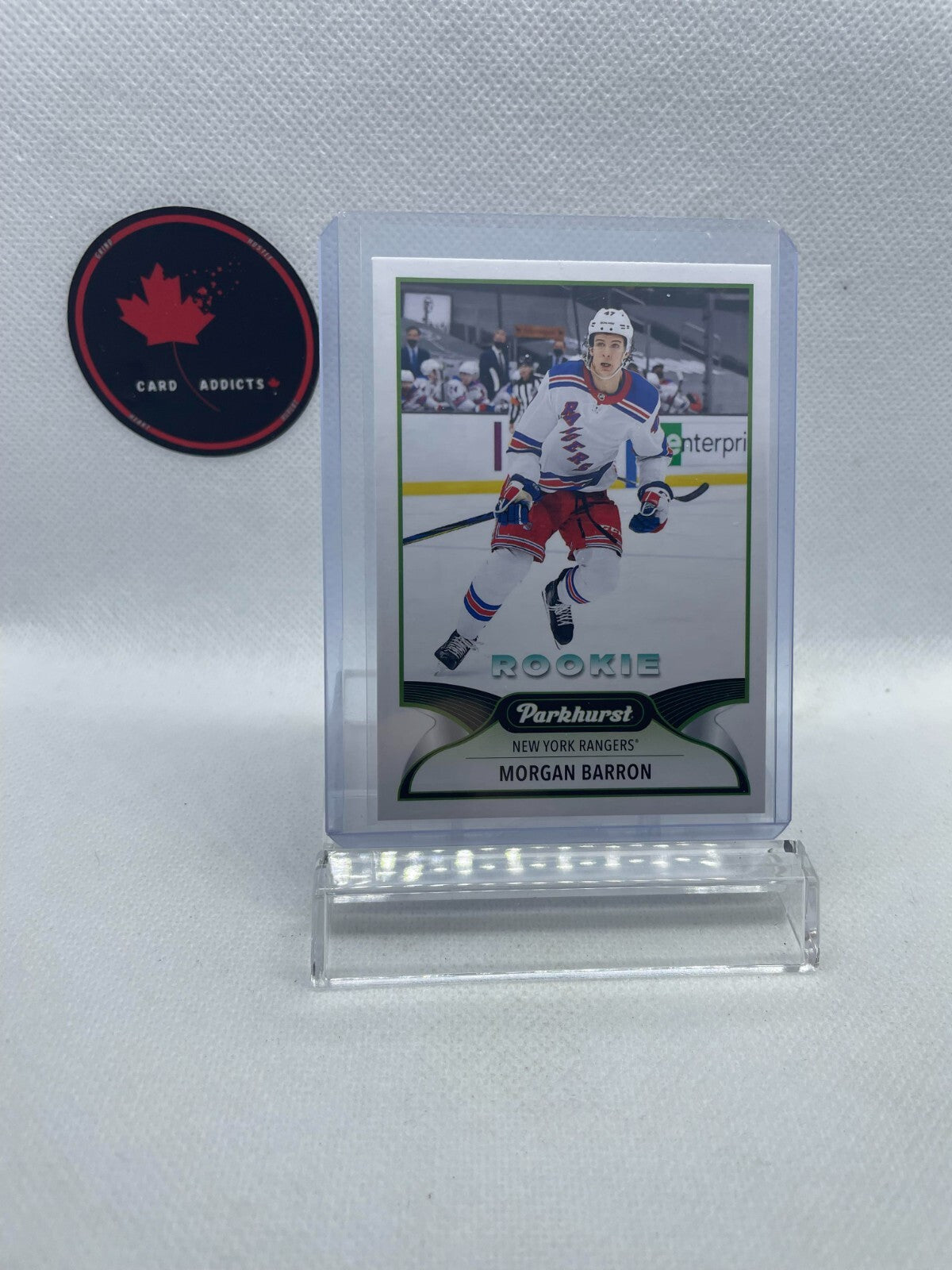 21-22 UD Parkhurst Rookie Morgan Barron #322